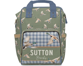 Backpack Diaper Bag | Duck Hunting