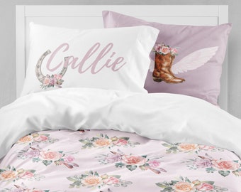 Floral Girls Bedding Cowgirl Floral 