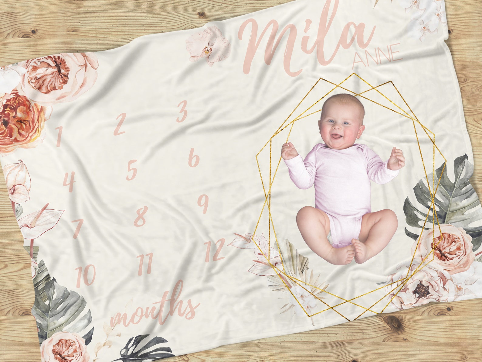 Floral Nursery Rug Boho Baby Girl Nursery Tropical Nursery Etsy