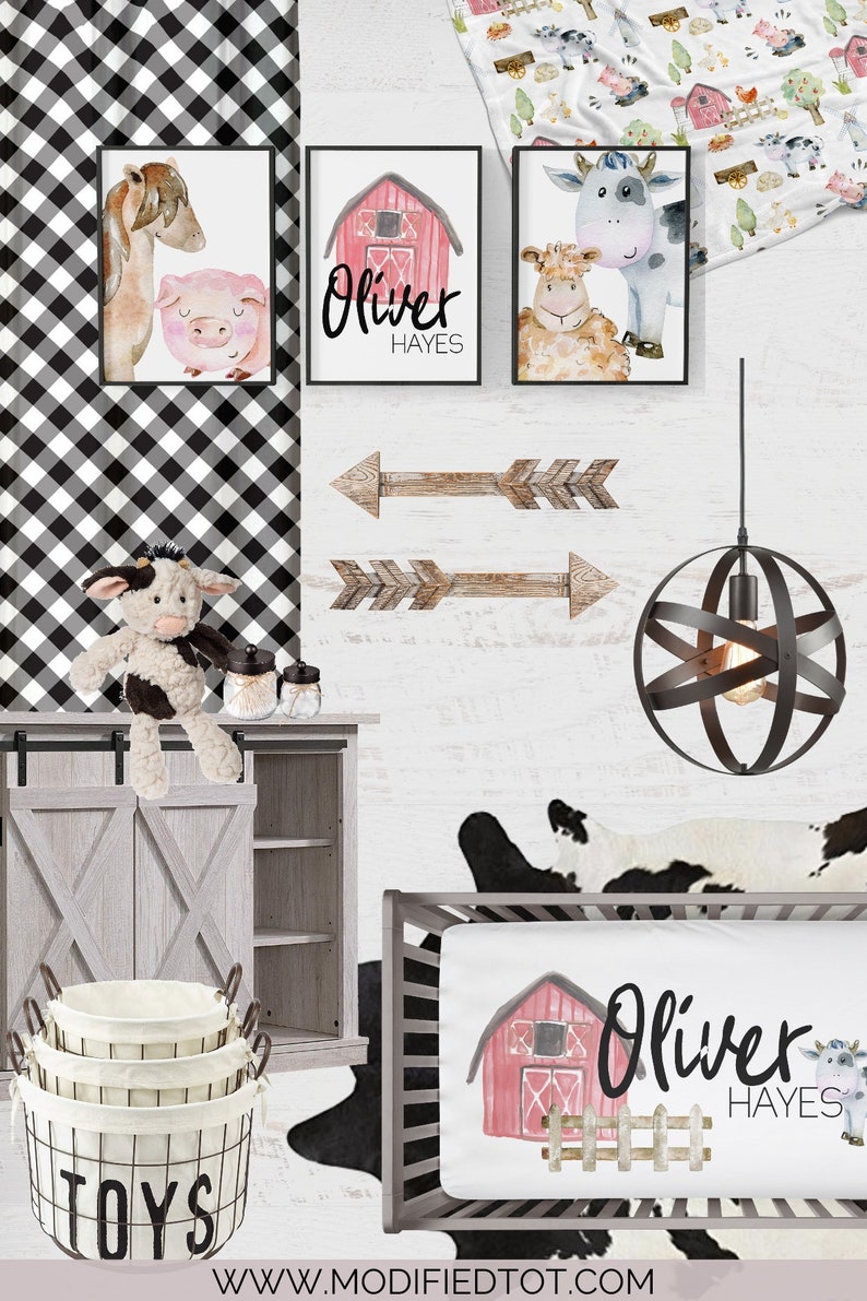 Removable Wallpaper Farm Wallpaper Peel and Stick Farmhouse | Etsy