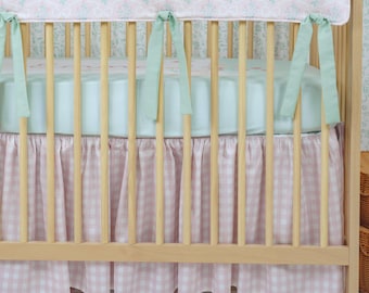 Crib Bedding Set | Garden Ribbon