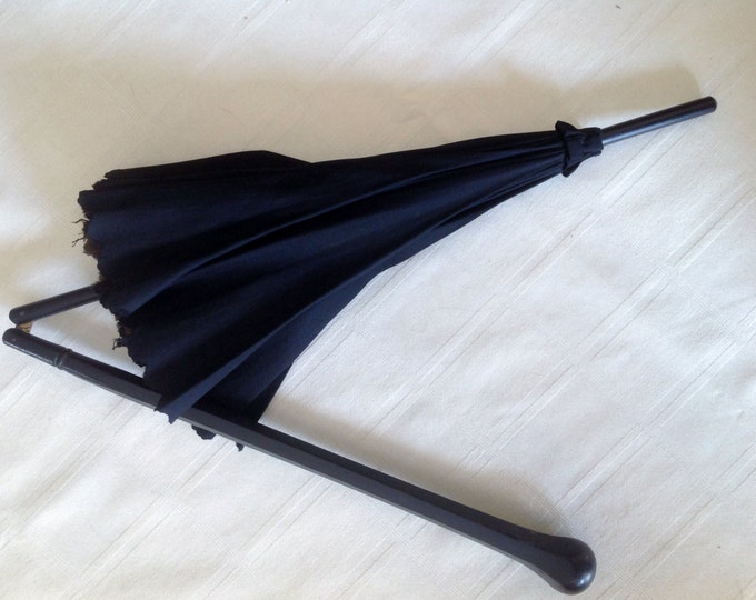 Victorian Folding Parasol With Original Cover and Lining Civil Etsy