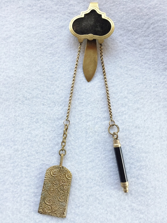 Victorian Chatelaine - Original with Two Appendage