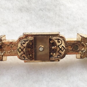 Victorian Gold Brooch Taille d&#39;Epargne