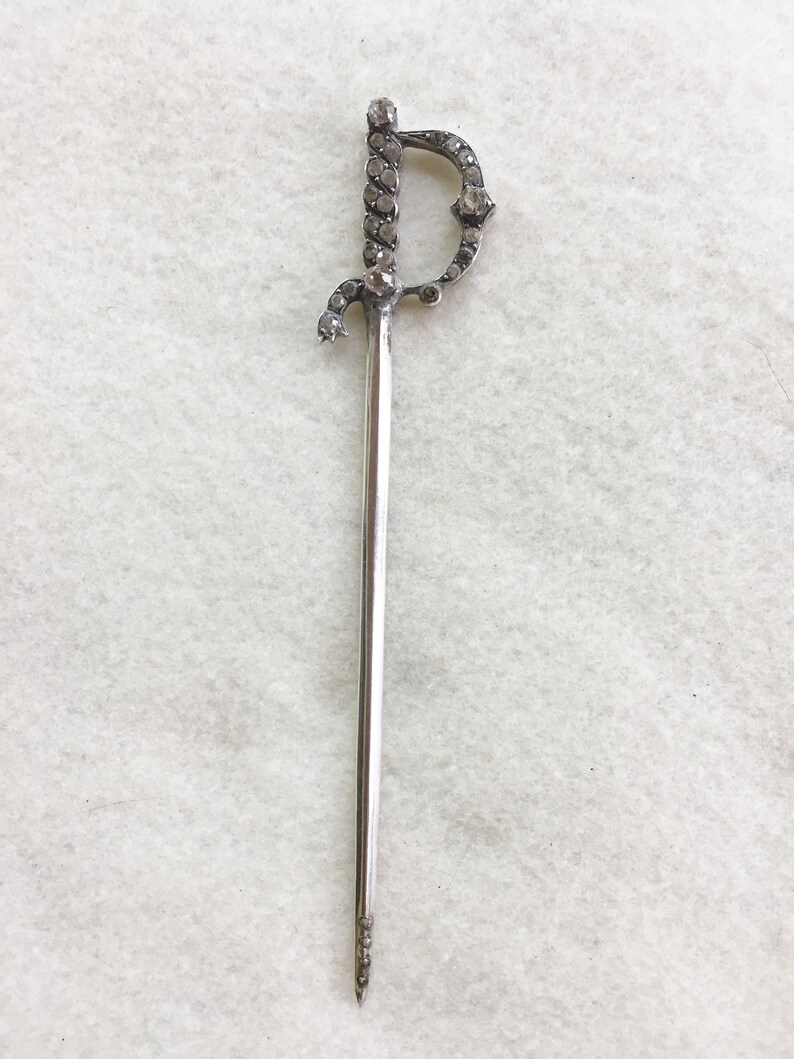 Victorian Aigrette Bodkin Hair Pin Ornament Etsy