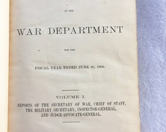 Annual Reports of the War Department for Fiscal Year Ended June 30, 1904 Vol I - Sec of War