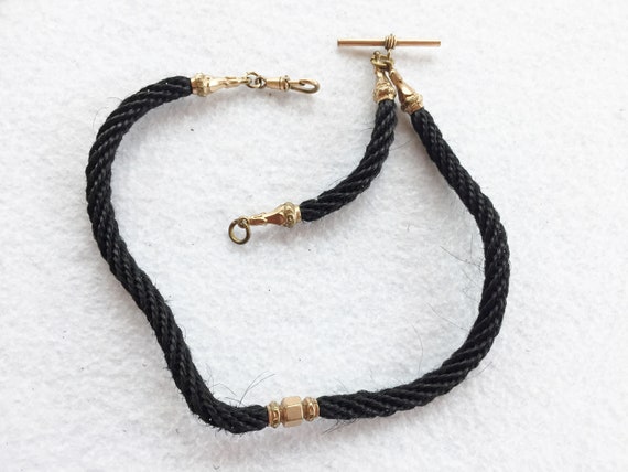 Victorian Hair Albert Watch Chain