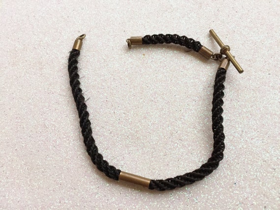 Victorian Hair Albert Watch Chain