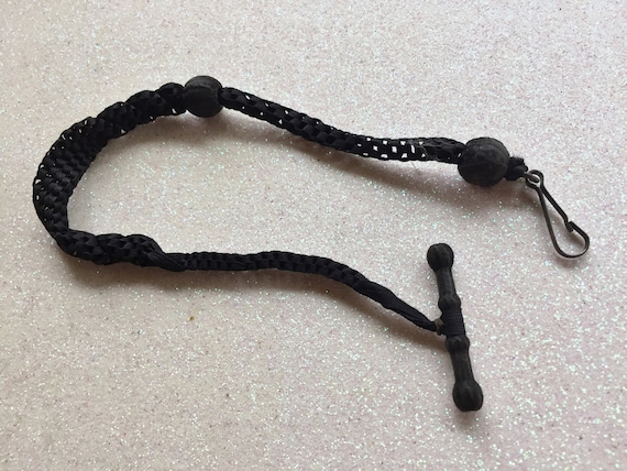 Victorian Mourning Albert Watch Chain