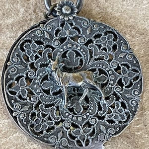 Victorian Ladies Chatelaine Mirror