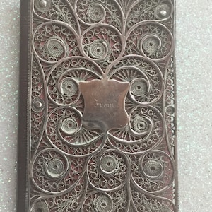 Late Georgian Silver Aide Memorie Dated 1834 Engraved