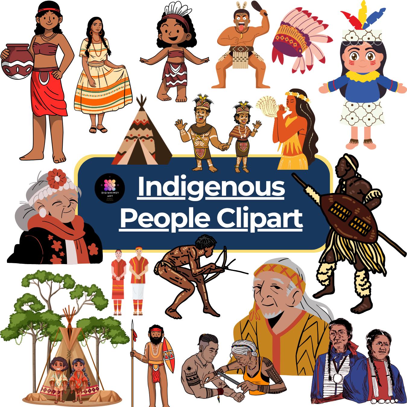 Multicultural People Clipart