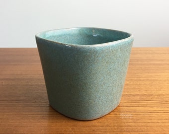 Wall Planter Indoor Planter Speckled Stoneware Ceramic Wall Pocket Brutalist 1970s Ceramics
