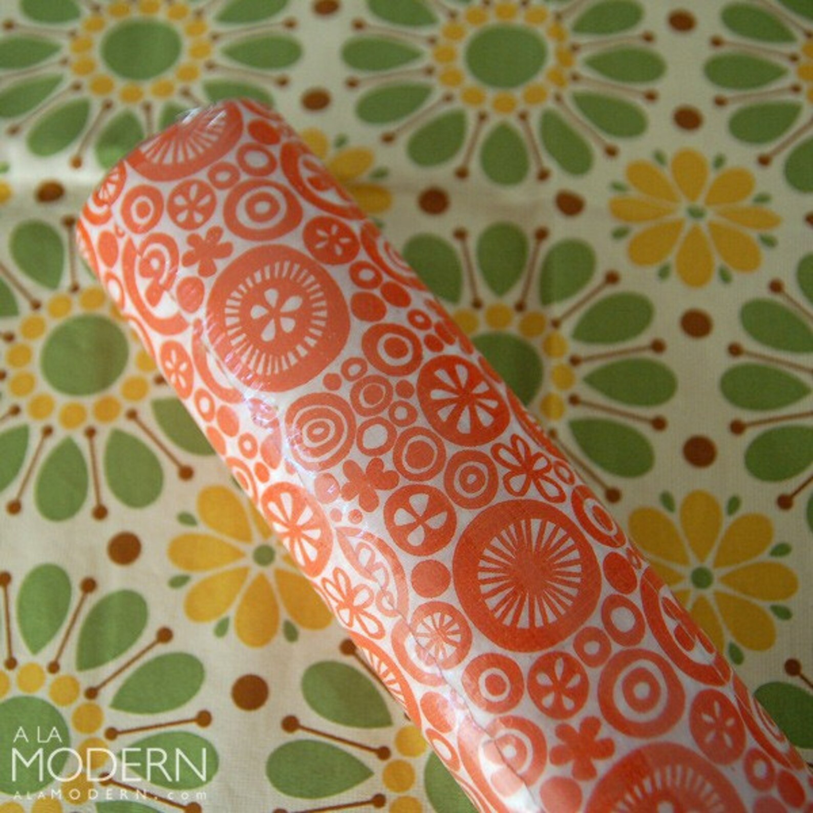 Rubbermaid Mod Orange Shelf Drawer Liner Vintage Etsy