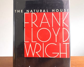 Frank Lloyd Wright The Natural House Hardcover Book 1954 First Edition