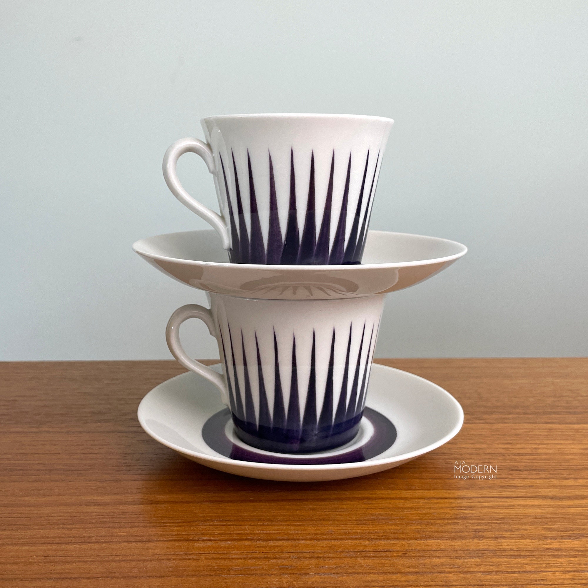 Uppsala Ekeby GEFLE ZEBRA 北欧ビンテージ