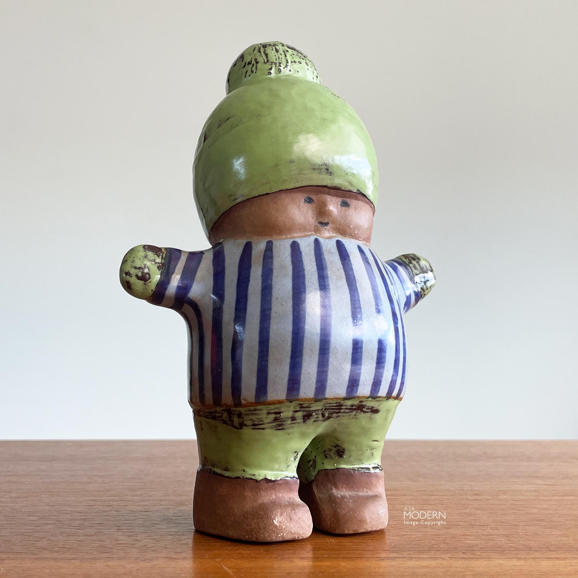 Lisa Larson - Unique Piece - Gustavsberg - 1970s For Sale at