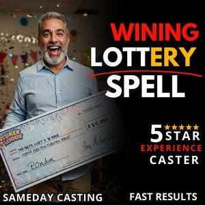 FAST WIN LOTTERY Spell | Lucky Number Spell | Fast Money Spell | Financial Freedom | Powerful Lottery Magic | Win the Powerball
