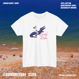 Coastal Cowgirl Surf Tshirt &quot;Rough Rider&quot;