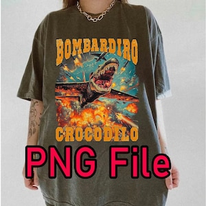 EU Variant-BOMBARDINO CROCODILO Png, Italian Brainrot Meme Png, Trallalero trallallà,Trending Gen Z & Gen Alpha Funny Meme Png Gifts