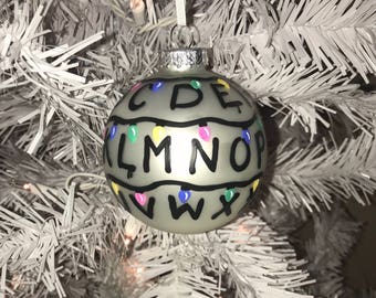 alphabet ornament etsy