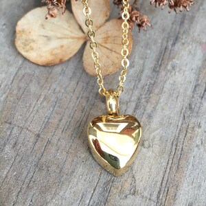 Cremation Urn Necklace, Tiny Heart Urn Jewelry, Cremation Dust Ash Necklace, Pet Memorial Jewelry, Cremains Jewelry For Ashes