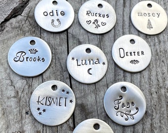 Custom Horse Halter Tag / Personalized Bridle Charm / Equestrian Name ID Tag - Horse Lover Gift, Saddle Tag, Dressage Gift for Horse Trainer