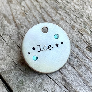 Custom Horse Halter Tag, Bling Bridle Tack, Equestrian Gift for Women, Sparkle Horse ID Name, Dressage, Boarder Gift, Personalized Bridle