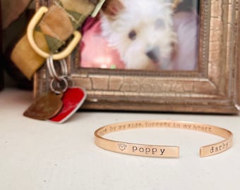 Dog bracelet memorial discount