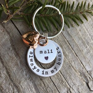 Pet Sympathy Gift - Cremation Urn Keychain - Pet Memorial - You Left Pawprints - Pet Loss - Memorial Urn Keychain, Pet Loss Jewelry