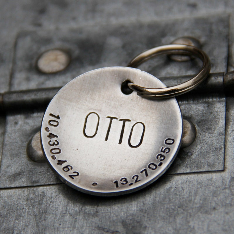 Broze Guid Bronze Metal Pet Tag - Etsy