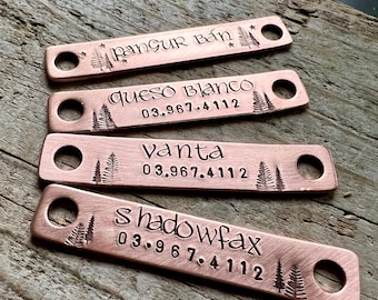 Niestandardowa tabliczka z imieniem dla małego kota/psa, metalowy nit na identyfikatorze, mała spersonalizowana zawieszka identyfikacyjna dla zwierzaka, cicha, bez brzęczenia dla kociaka/szczeniaka