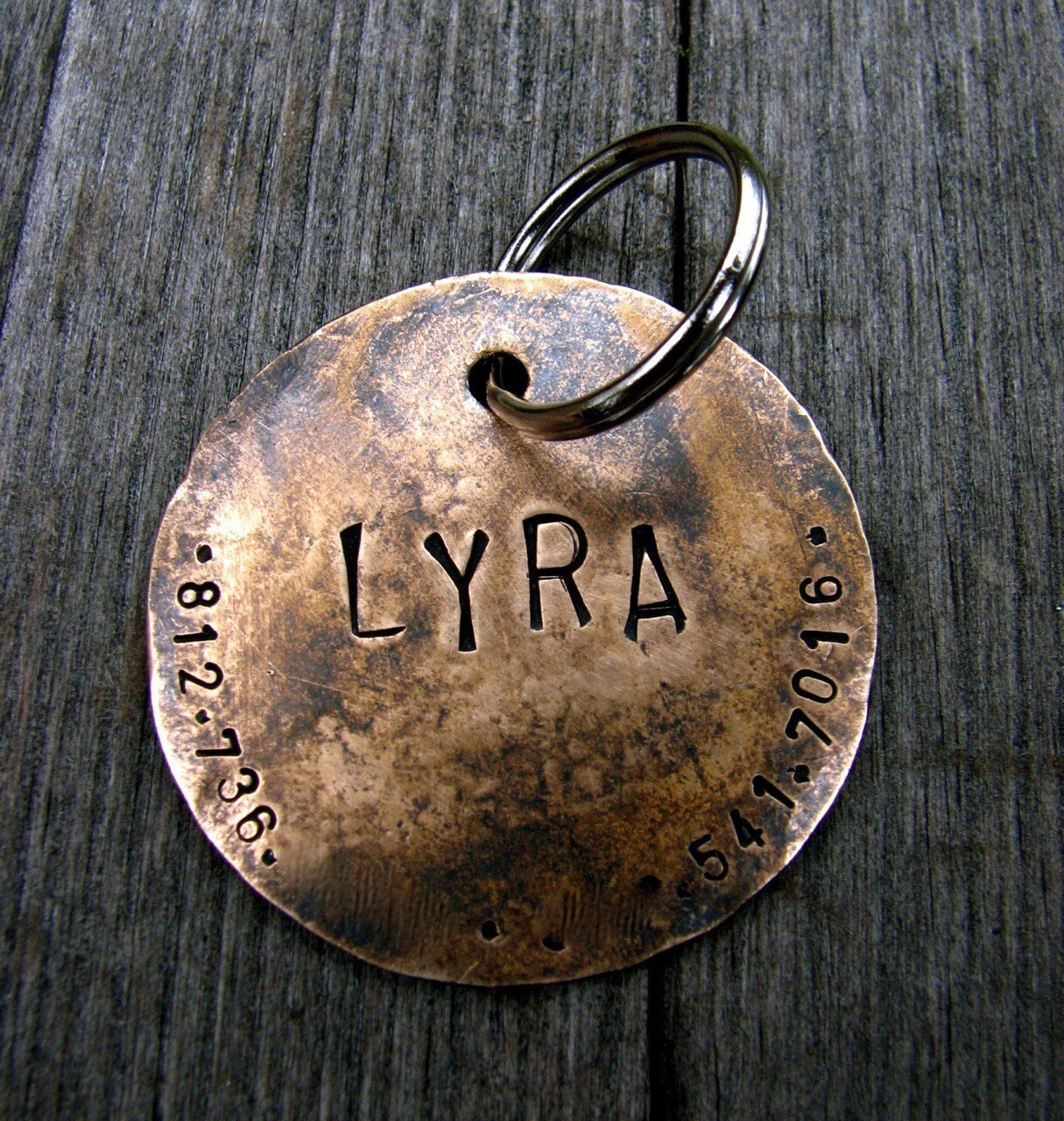 ty custom dog tag
