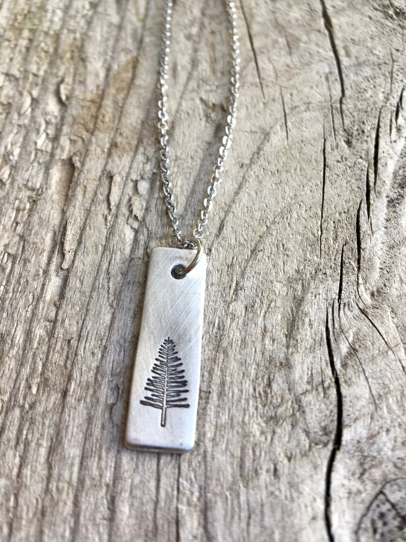 Pine tree necklace Clearance