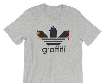 Graffiti shirt | Etsy