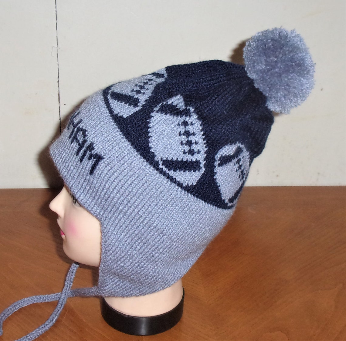 Personalized kids winter hats with ear flaps Etsy