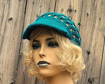 Newsboy Hat, Golf Cap, Lace Style, Cotton, Mothers day, Birthday, Christmas, Anniversary, Hanukkah, etc.