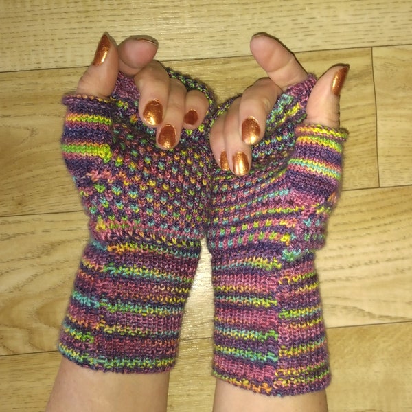Knit Arm Warmers Etsy