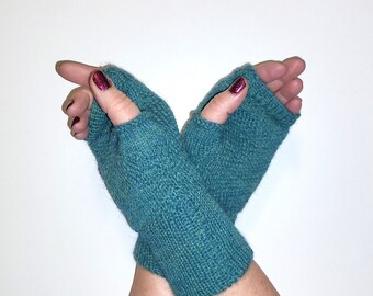 Fingerless Gloves, Wrist warmers, Alpaca