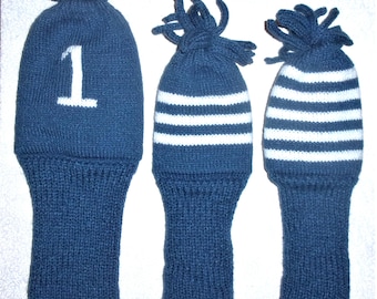 Double Knit Protective Golf Club Covers
