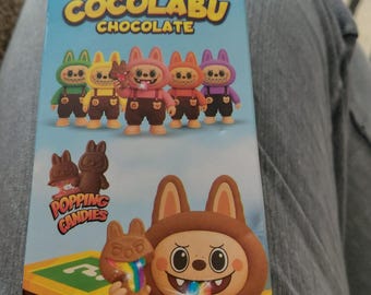 Cocolabu Chocolate with Pistachio Cream and Popping Candies