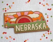 Nebraska Retro Wall Sign