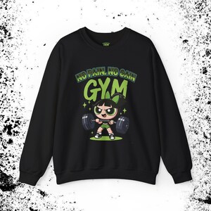 Bluza fitness Buttercup | Gadżety Powerpuff Girls | Bez bólu nie ma zysku zdjęcie 1