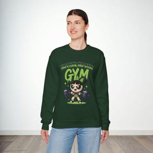 Bluza fitness Buttercup | Gadżety Powerpuff Girls | Bez bólu nie ma zysku zdjęcie 11