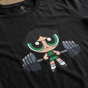 Buttercup Powerpuff Girls T-Shirt | Retro Cartoon Graphic Tee | Oversized Unisex Top | Vintage 90s Anime Style Shirt | Aesthetic Gift