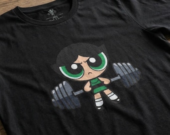 Buttercup Powerpuff Girls T-Shirt | Retro Cartoon Graphic Tee | Oversized Unisex Top | Vintage 90s Anime Style Shirt | Aesthetic Gift