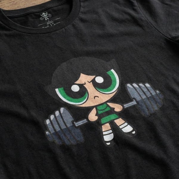 Buttercup Powerpuff Girls T-Shirt | Retro Cartoon Graphic Tee | Oversized Unisex Top | Vintage 90s Anime Style Shirt | Aesthetic Gift