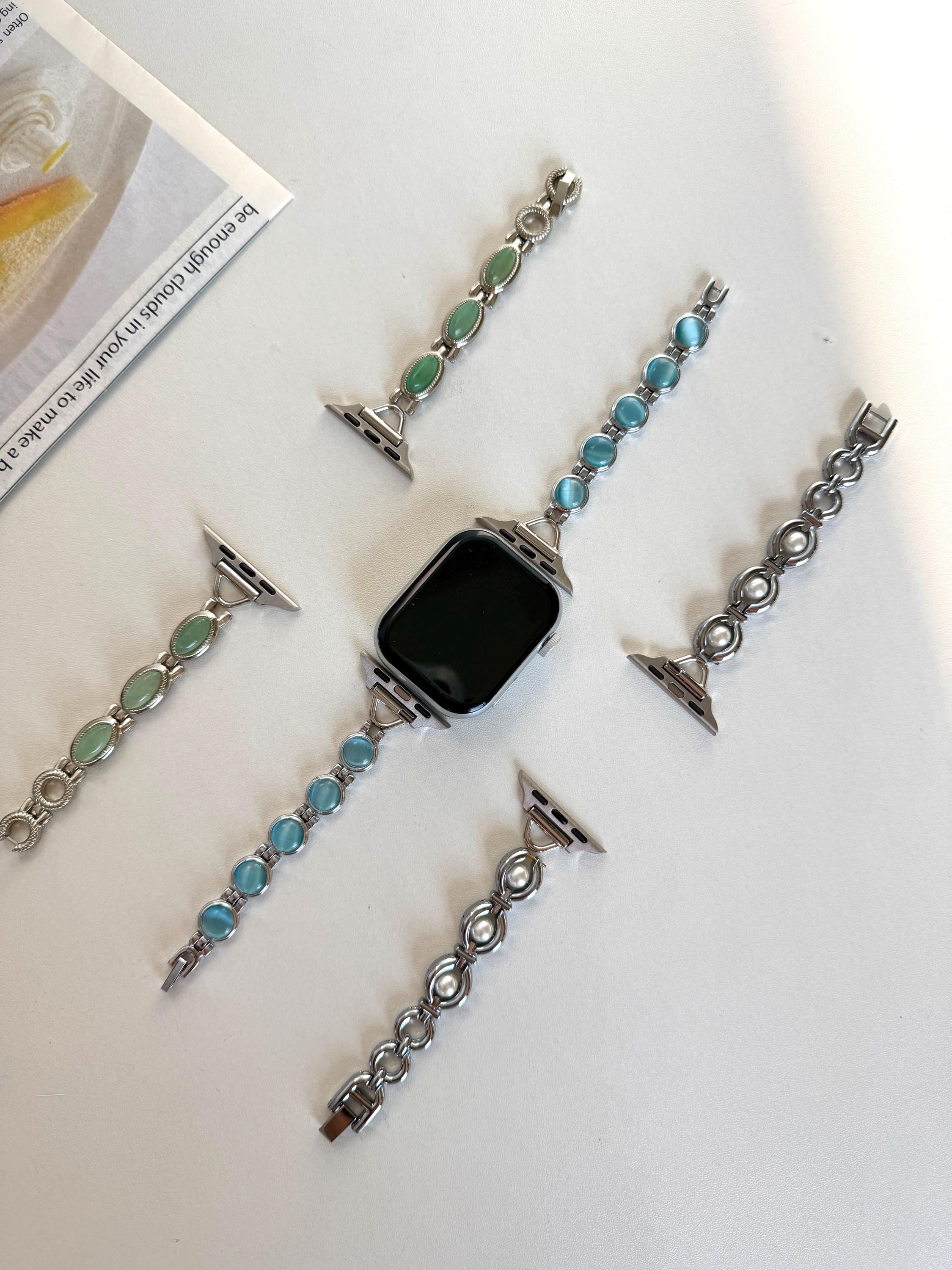 Green Gemstone Watch - Etsy display picture 2