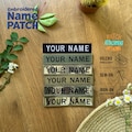 Embroidered Name Tag – Custom Name Patch | Tactical Patch for Military Jacket – Personalized Iron-On, Sew-On & Velcro Patch for Uniforms product logo