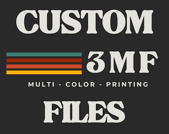 Custom STL Files For CNC Router 3D Printer File Laser File Personalized STL Files For Commercial Use With Exclusive Rights 3D Models